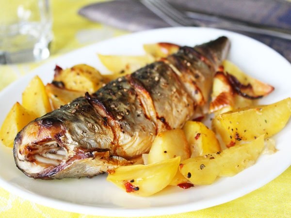 Скумбрия в духовке - статьи Атлант