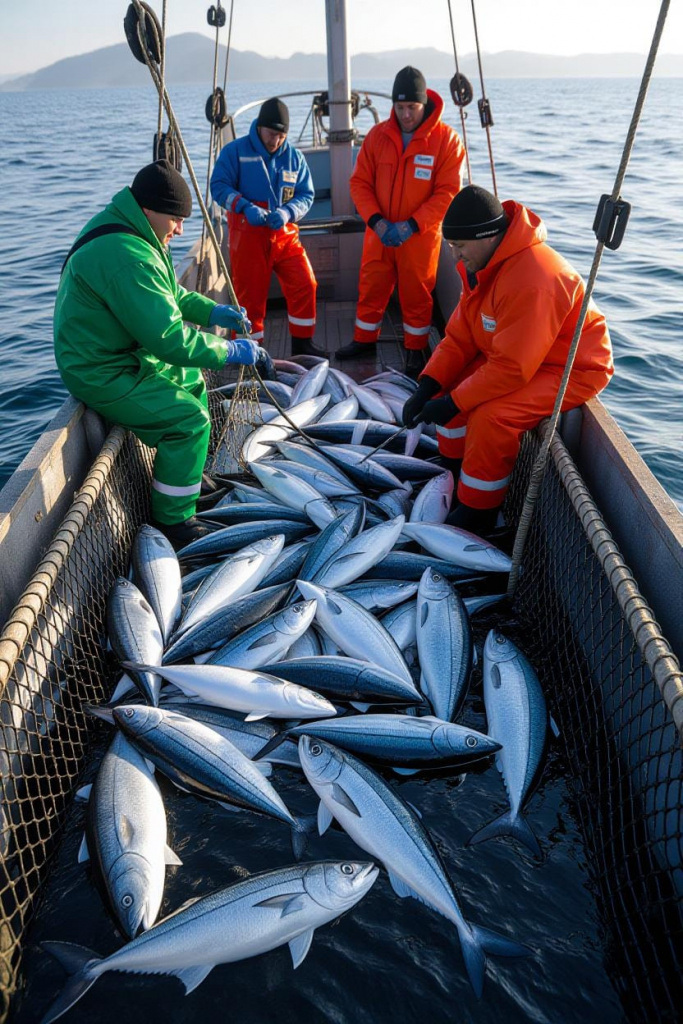 Динамика вылова тихоокеанских лососей в сезоне 2025 Динамика вылова тихоокеанских лососей в сезоне 2025